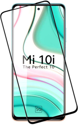 slaky Edge To Edge Tempered Glass for MI 10i(Pack of 1)