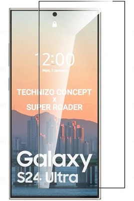 Caseline Edge To Edge Tempered Glass for SAMSUNG Galaxy S24 Ultra 5G(Pack of 1)