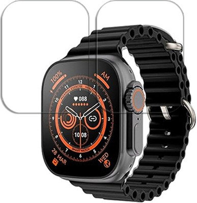 ARBAN Edge To Edge Tempered Glass for S8 Ultra Watch Smartwatch 1.06 inch SMARTWATCH SCREEN GUARD(Pack of 2)