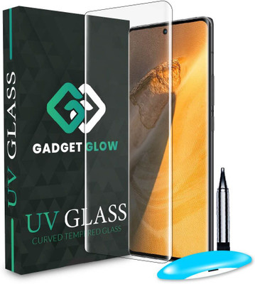 Gadget Glow Edge To Edge Tempered Glass for Vivo X90 5G, Vivo X90, Vivo X90 Pro 5G, Vivo X90 Pro, UV Glue Screenguard(Pack of 1)