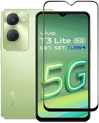 VALKAR Edge To Edge Tempered Glass for Vivo T3 lite 5G(Pack of 1)