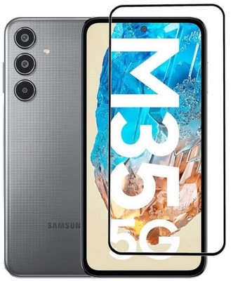 AKSHUD Edge To Edge Tempered Glass for SAMSUNG Galaxy M35 5G, SAMSUNG M35 5G(Pack of 1)
