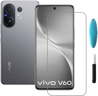 AKSHUD Edge To Edge Tempered Glass for Vivo V60 5G, vivo V60 5G, vivo V60(Pack of 1)