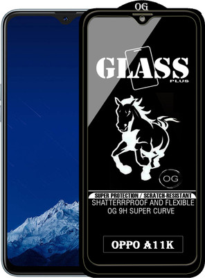 Rofix star Edge To Edge Tempered Glass for OPPO A11K(Pack of 1)