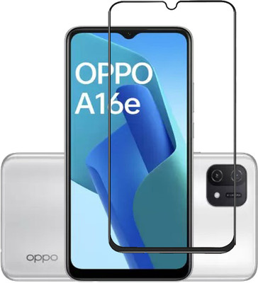 NSTAR Edge To Edge Tempered Glass for OPPO A16E(Pack of 1)