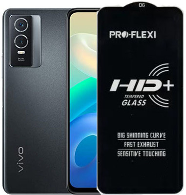 SM Styles Edge To Edge Tempered Glass for Vivo Y74s(Pack of 1)