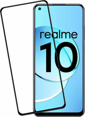 Ten To 11 Edge To Edge Tempered Glass for Realme 10(Pack of 1)