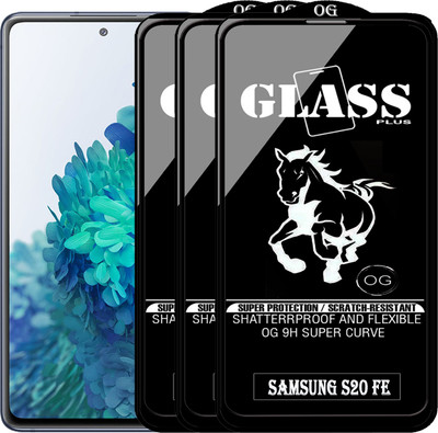 PFOAM Edge To Edge Tempered Glass for SAMSUNG GALAXY S20 FE(Pack of 3)