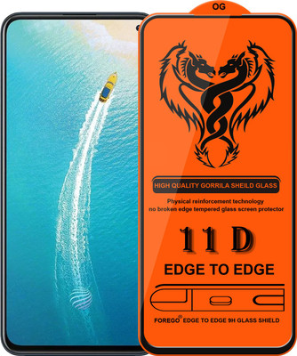 Forego Edge To Edge Tempered Glass for Vivo V17(Pack of 1)