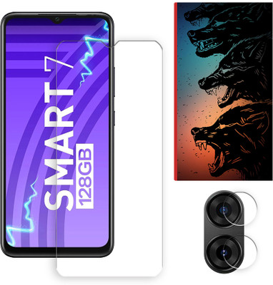 ARBAN Edge To Edge Tempered Glass for Infinix Smart 7 4G(Pack of 1)