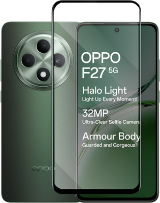 Flipkart SmartBuy Edge To Edge Tempered Glass for Oppo F27 5G(Pack of 1)