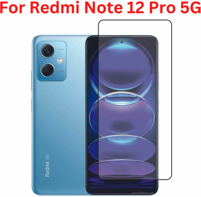 GORILLA FIVE Edge To Edge Tempered Glass for -Mi Redmi Note-12 Pro 5G(Pack of 2)