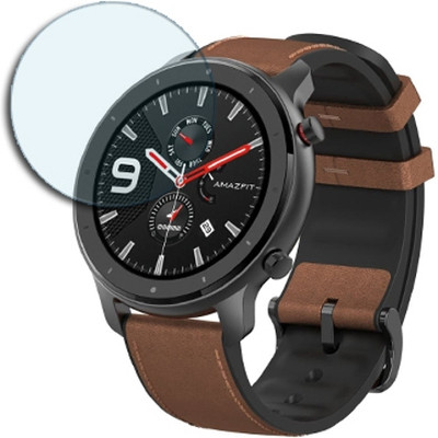 SOMTONE Edge To Edge Tempered Glass for Amazfit GTR 47mm(Pack of 1)
