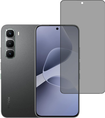 KARTRAY Edge To Edge Tempered Glass for Infinix Hot 60 Pro 5G, Privacy Tempered glass(Pack of 1)
