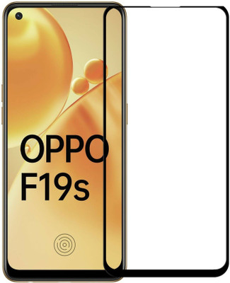 SRT Edge To Edge Tempered Glass for OPPO F19s(Pack of 1)