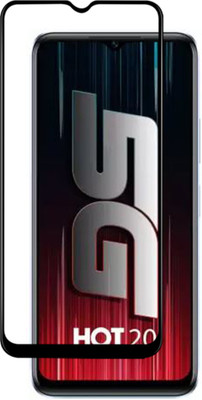 VAlight Edge To Edge Tempered Glass for Infinix HOT 20 5G(Pack of 1)