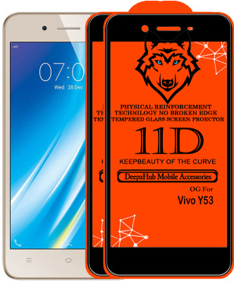 CRodible Edge To Edge Tempered Glass for VIVO Y53(Pack of 2)