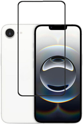 ISAAK Edge To Edge Tempered Glass for Apple iPhone 16e, Edge to Edge, Full Glue Tempered Glass(Pack of 1)