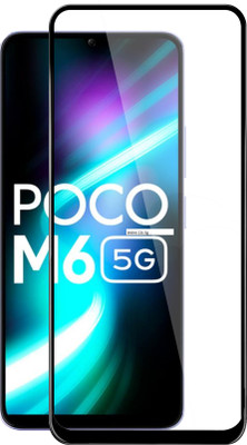 Flipkart SmartBuy Edge To Edge Tempered Glass for POCO M6 5G(Pack of 1)