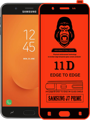 Laxdom Edge To Edge Tempered Glass for Samsung Galaxy J7 Prime(Pack of 1)