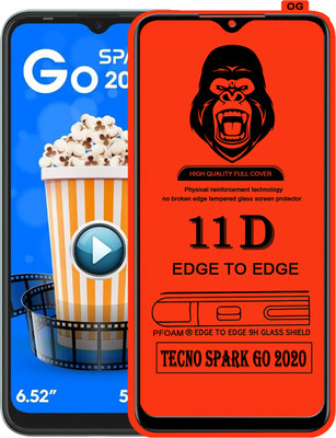 Rofix star Edge To Edge Tempered Glass for TECNO SPARK GO 2020(Pack of 1)