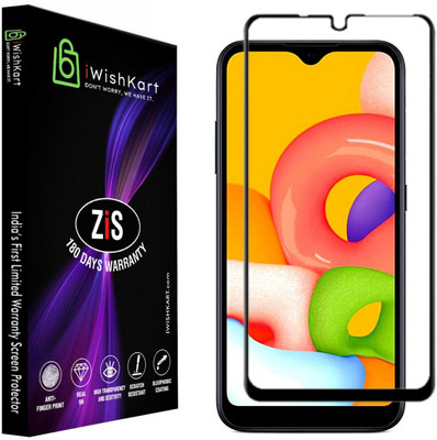 iWishKart Edge To Edge Tempered Glass for Tecno Spark 7(Pack of 1)