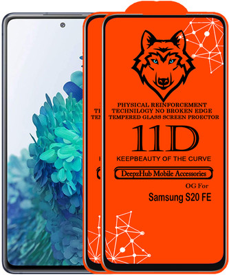 CRodible Edge To Edge Tempered Glass for Samsung Galaxy S20 FE(Pack of 2)