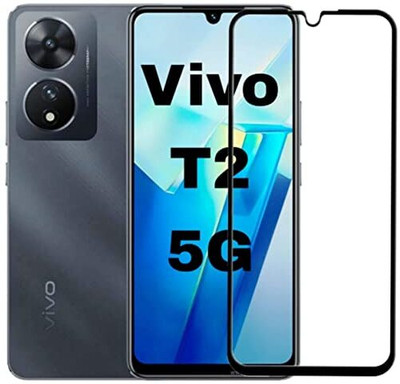 PROTE Edge To Edge Tempered Glass for VIVO T2 5G(Pack of 1)