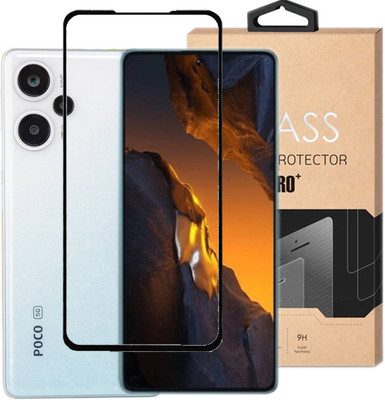 AARERED Edge To Edge Tempered Glass for POCO F6 5G, POCO F6, Poco F6, Poco F6 5G(Pack of 1)