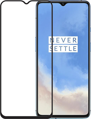 Karpine Edge To Edge Tempered Glass for OnePlus 7T(Pack of 1)