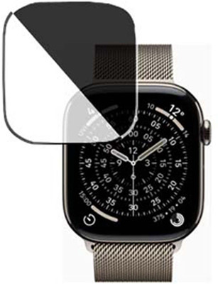 daffin Edge To Edge Tempered Glass for Apple Watch Series 11 Titanium 46mm(Pack of 1)