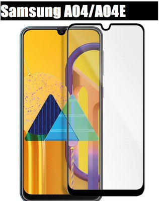 O2MG Edge To Edge Tempered Glass for SAMSUNG Galaxy A04, SAMSUNG A04, SAMSUNG Galaxy A04E, SAMSUNG A04E(Pack of 1)