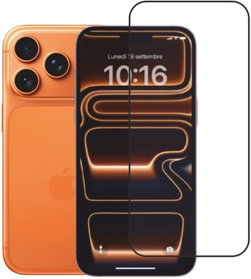 NKCASE Edge To Edge Tempered Glass for Apple iPhone 17 Pro(Pack of 1)