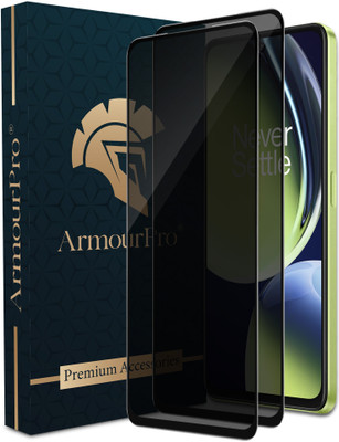 ArmourPro Edge To Edge Tempered Glass for OnePlus Nord CE 3 Lite 5G, Nord CE 3 Lite 5G, 1+ Nord CE 3 Lite, Privacy Anti Spy Protection(Pack of 2)
