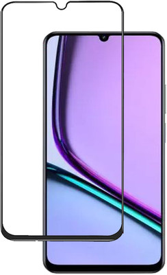 INFINITYWORLD Edge To Edge Tempered Glass for Realme C61, Realme C63, 4G, Realme Narzo N63, Realme Narzo N53, Realme C53(Pack of 1)