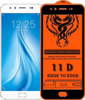 HQ Protection Edge To Edge Tempered Glass for Vivo V5 Plus(Pack of 1)