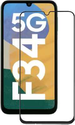 NSTAR Edge To Edge Tempered Glass for Samsung Galaxy F34 5G(Pack of 1)