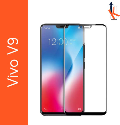 TCartoHUB Edge To Edge Tempered Glass for Vivo V9(Pack of 1)