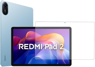 Vetrivel Edge To Edge Tempered Glass for Redmi Pad 2 11 inch(Pack of 1)