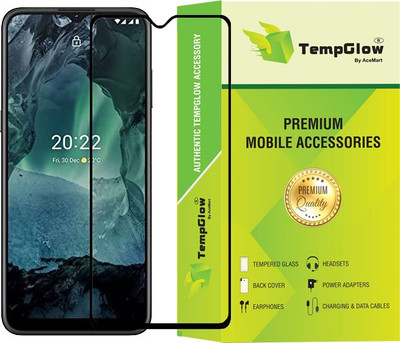 TempGlow Edge To Edge Tempered Glass for Nokia G21(Pack of 1)