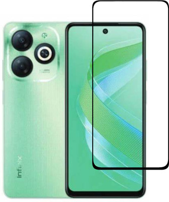 Kartuce Edge To Edge Tempered Glass for Infinix SMART 8 Plus(Pack of 1)