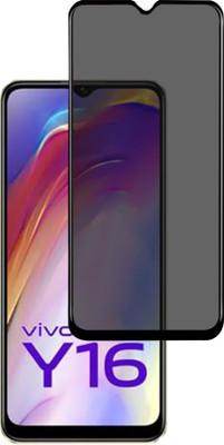 GLOBAL NOMAD Edge To Edge Tempered Glass for vivo Y16(Pack of 1)