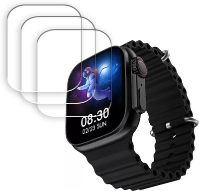 ARBAN Edge To Edge Tempered Glass for alt OG Pro 1.93 inch SMARTWATCH SCREEN GUARD(Pack of 3)