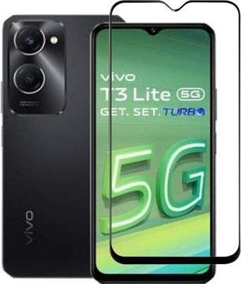 FLEETIA Edge To Edge Tempered Glass for Vivo V3 Lite 5G(Pack of 1)