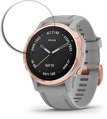 ARBAN Edge To Edge Tempered Glass for Garmin Fenix 6S Saphire 1.2 inch SMARTWATCH SCREEN GUARD(Pack of 1)