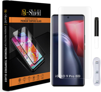 MS-Shield Edge To Edge Tempered Glass for iQOO 9 Pro 5G(Pack of 1)