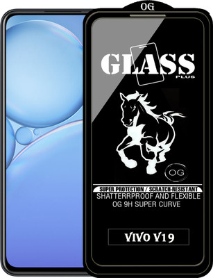 Rofix star Edge To Edge Tempered Glass for VIVO V19(Pack of 1)