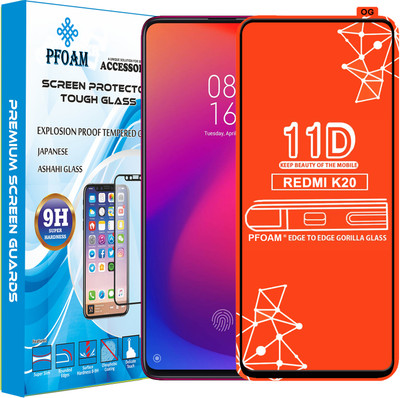 PFOAM Edge To Edge Tempered Glass for Mi K20(Pack of 1)