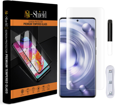 MS-Shield Edge To Edge Tempered Glass for Vivo X80 Pro 5G(Pack of 1)