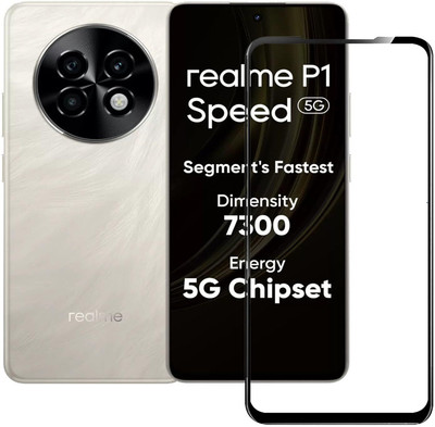 Flipkart SmartBuy Edge To Edge Tempered Glass for Realme P1 Speed 5G(Pack of 1)